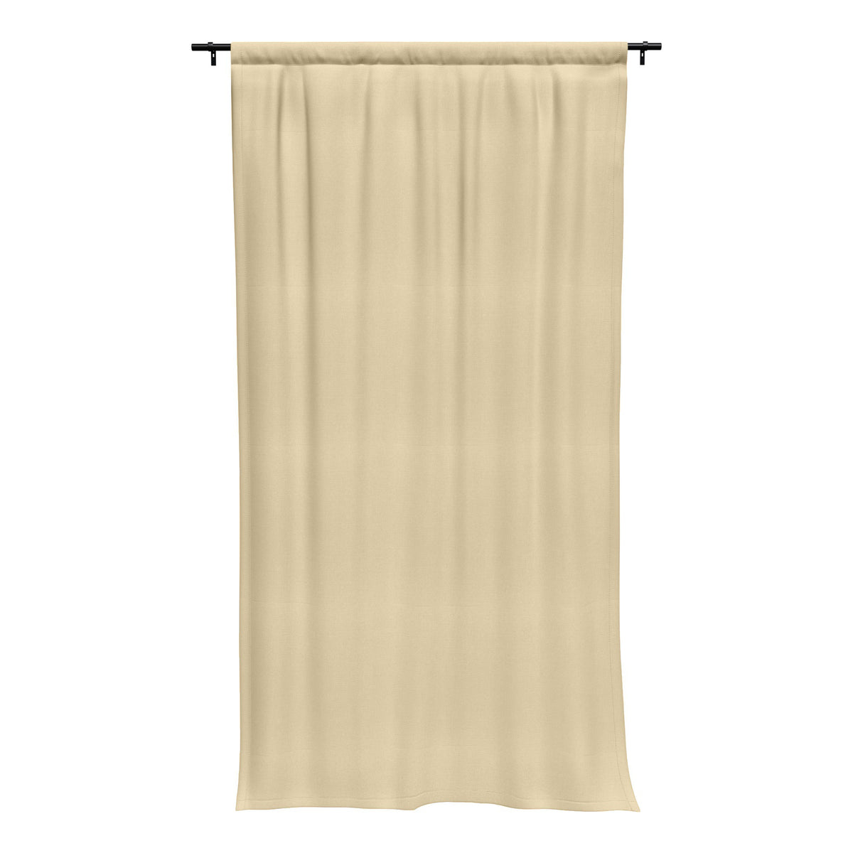 Sunbrella Canvas Antique Beige Curtain - Image 5 | ZIPCushions - view 5