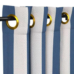 Sunbrella® Cabana Regatta Curtain