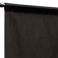 Sunbrella Canvas Coal Curtain