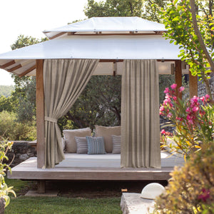 Sunbrella® Cast Ash Curtain