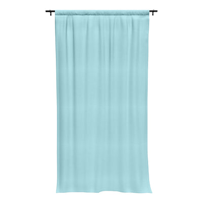 Sunbrella Canvas Mineral Blue Curtain - alternate view