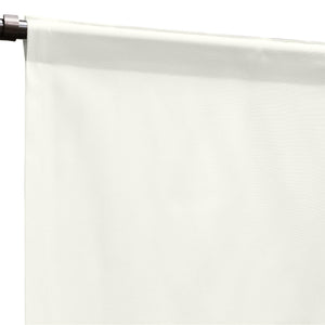 Sunbrella® Canvas White Curtain