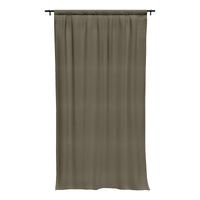 Sunbrella Canvas Taupe Curtain