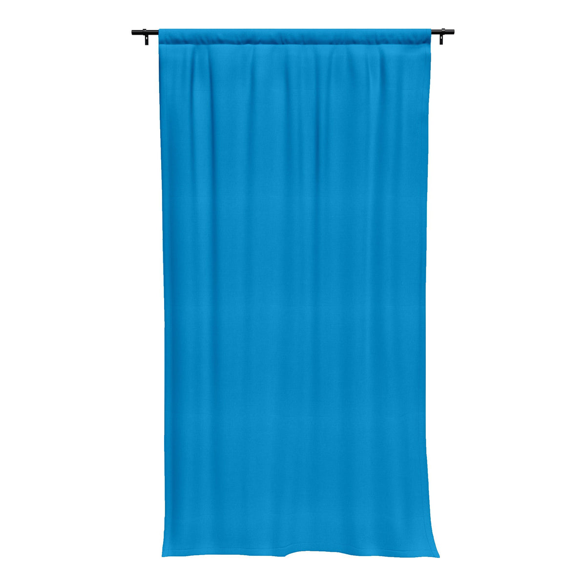 Sunbrella® Canvas Pacific Blue Curtain