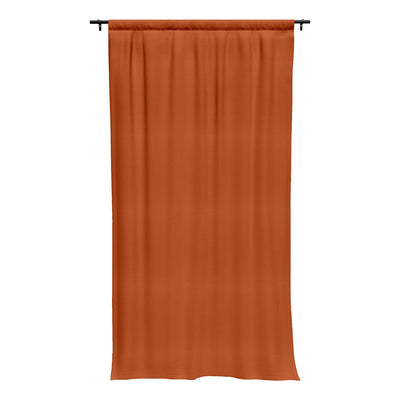 Sunbrella Canvas Rust Curtain - alternate view