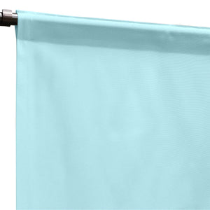 Sunbrella® Canvas Mineral Blue Curtain