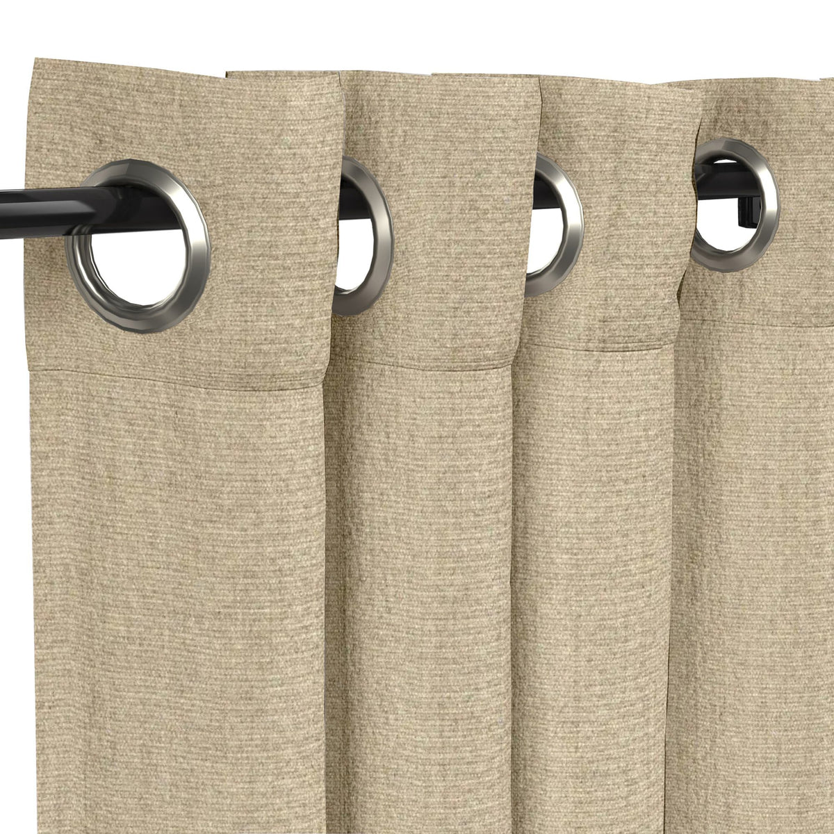 Sunbrella Heritage Ashe Curtain - Image 10 | ZIPCushions - view 10