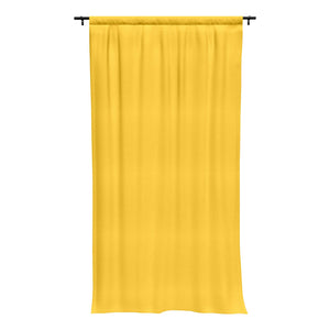 Sunbrella® Canvas Sunflower Yellow Curtain
