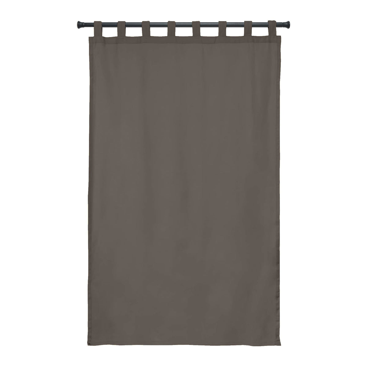 Sunbrella® Canvas Coal Curtain