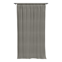 Sunbrella Canvas Charcoal Curtain