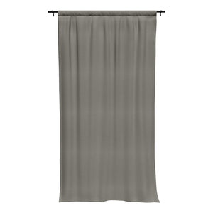 Sunbrella® Canvas Charcoal Curtain