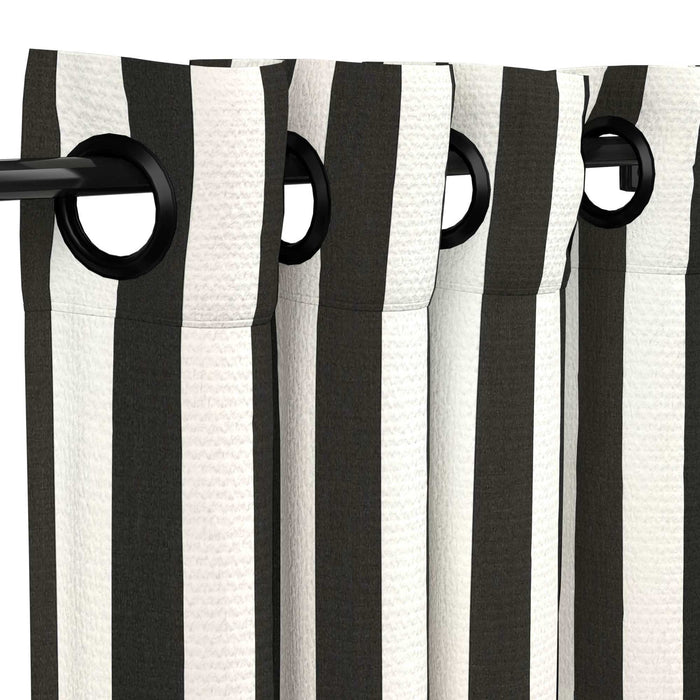 Sunbrella Cabana Classic Curtain - Image 2 | ZIPCushions