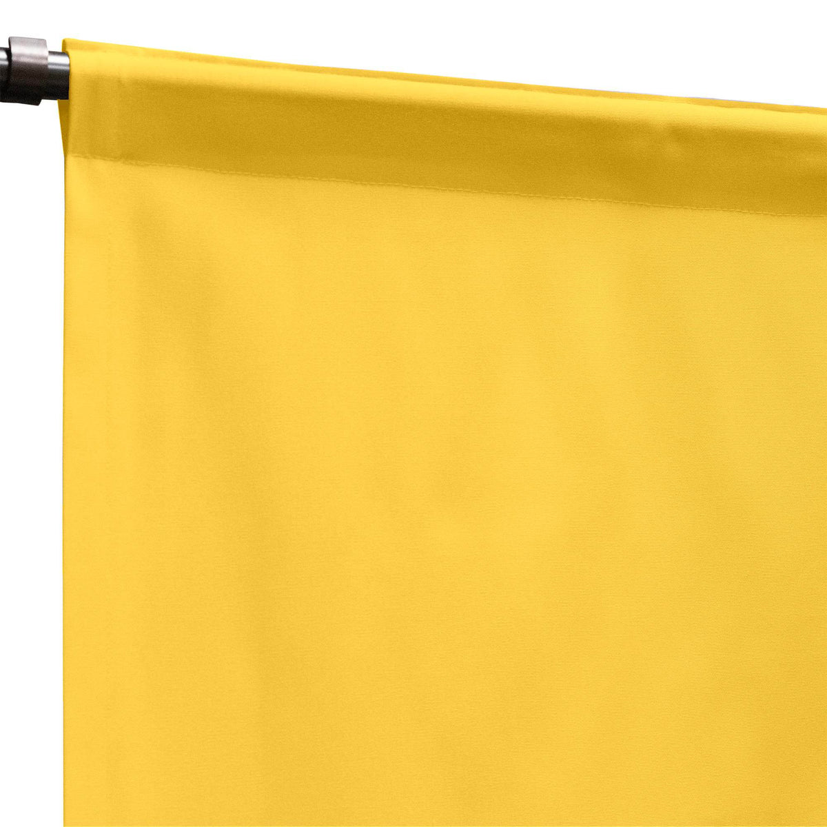 Sunbrella Canvas Sunflower Yellow Curtain - Image 8 | ZIPCushions - view 7