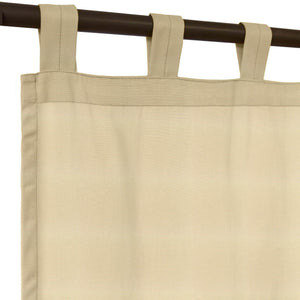 Sunbrella® Canvas Antique Beige Curtain