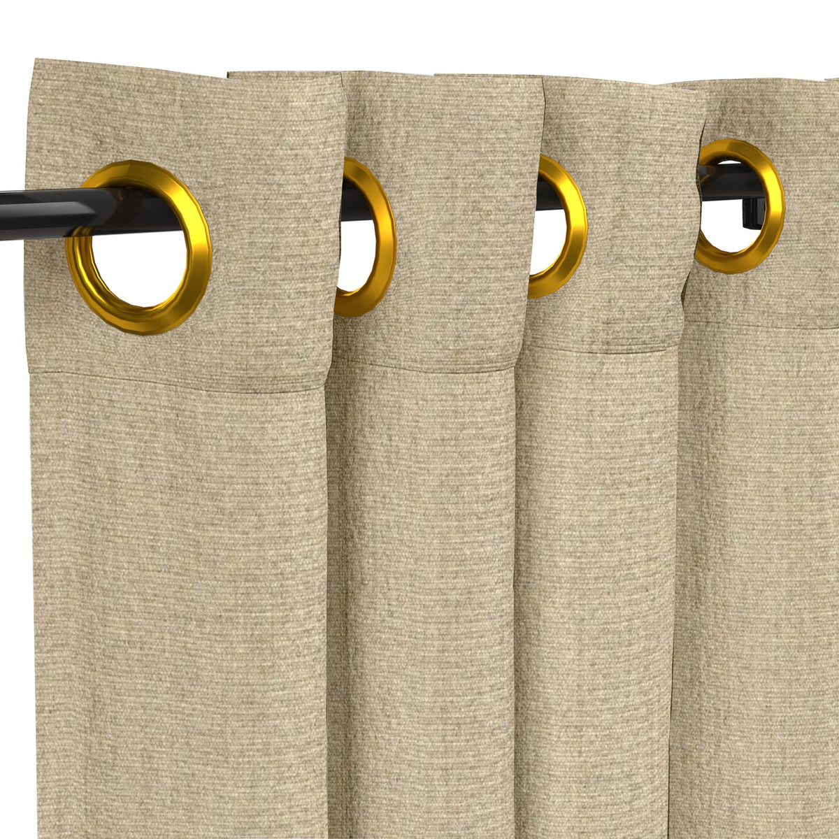 Sunbrella Heritage Ashe Curtain - Image 11 | ZIPCushions - view 11