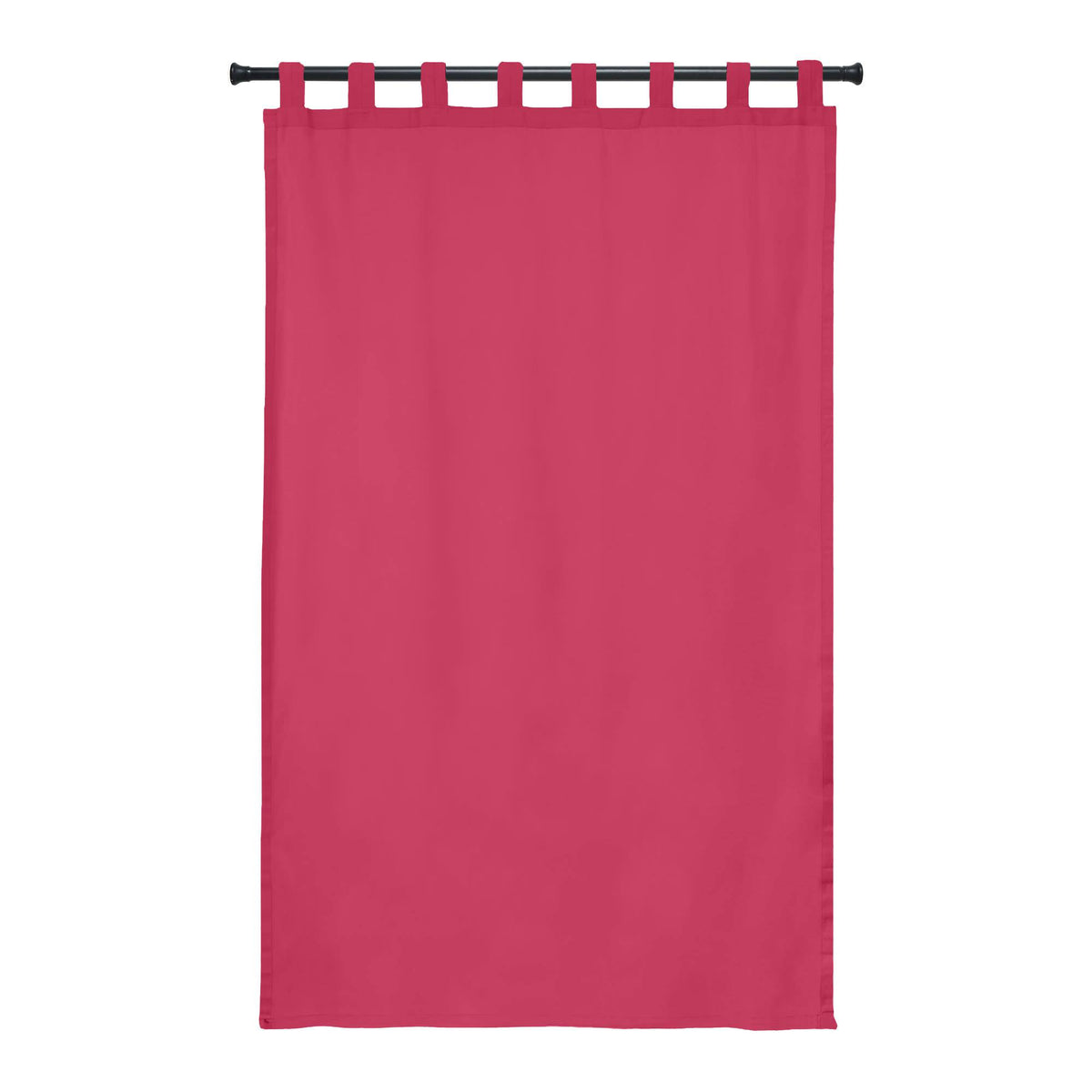 Sunbrella® Canvas Hot Pink Curtain