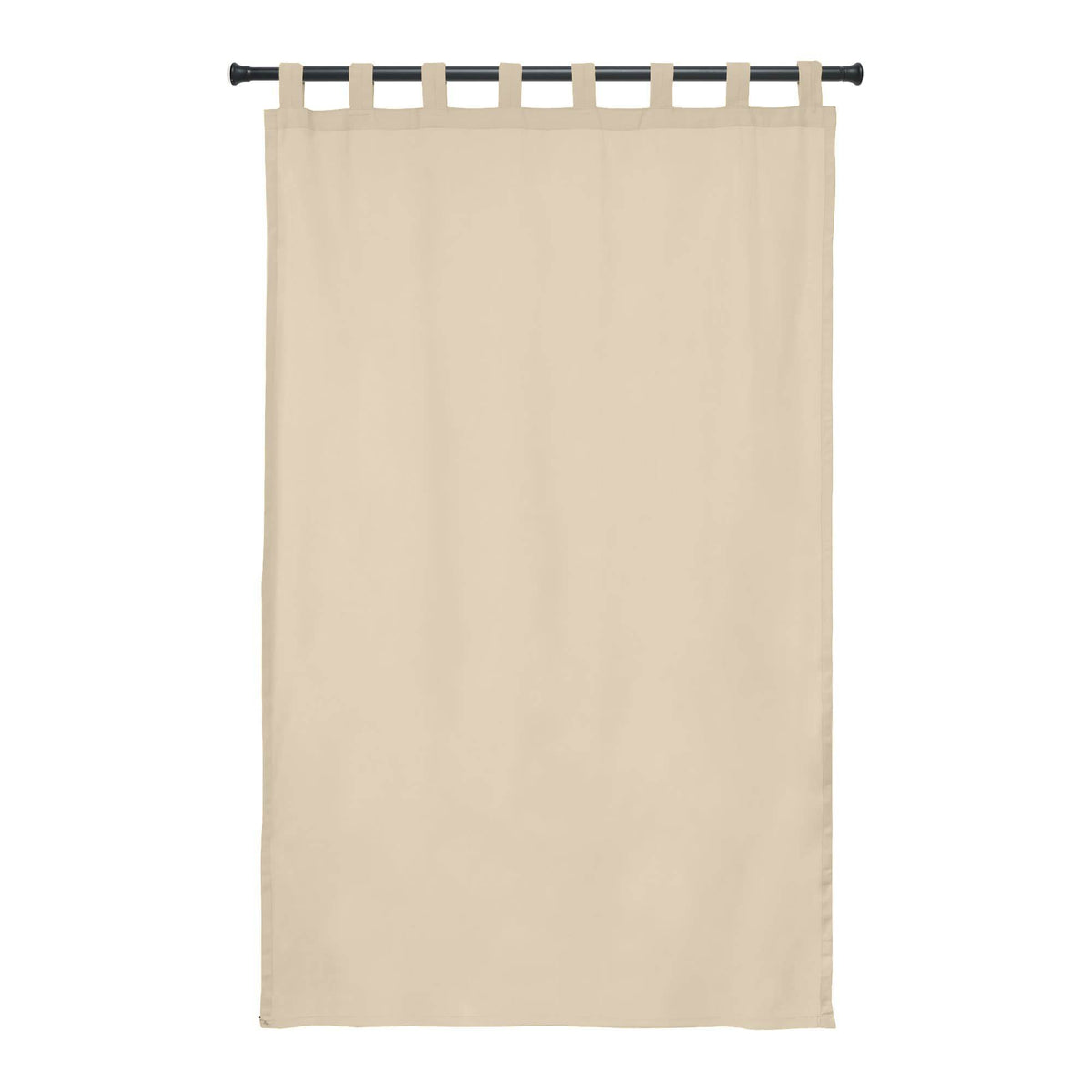 Sunbrella® Canvas Flax Curtain