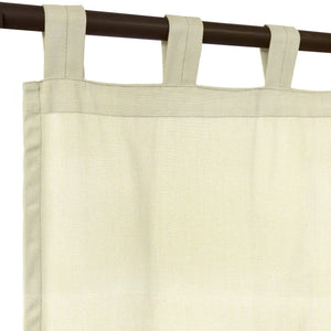 Sunbrella® Canvas Birds Eye Curtain