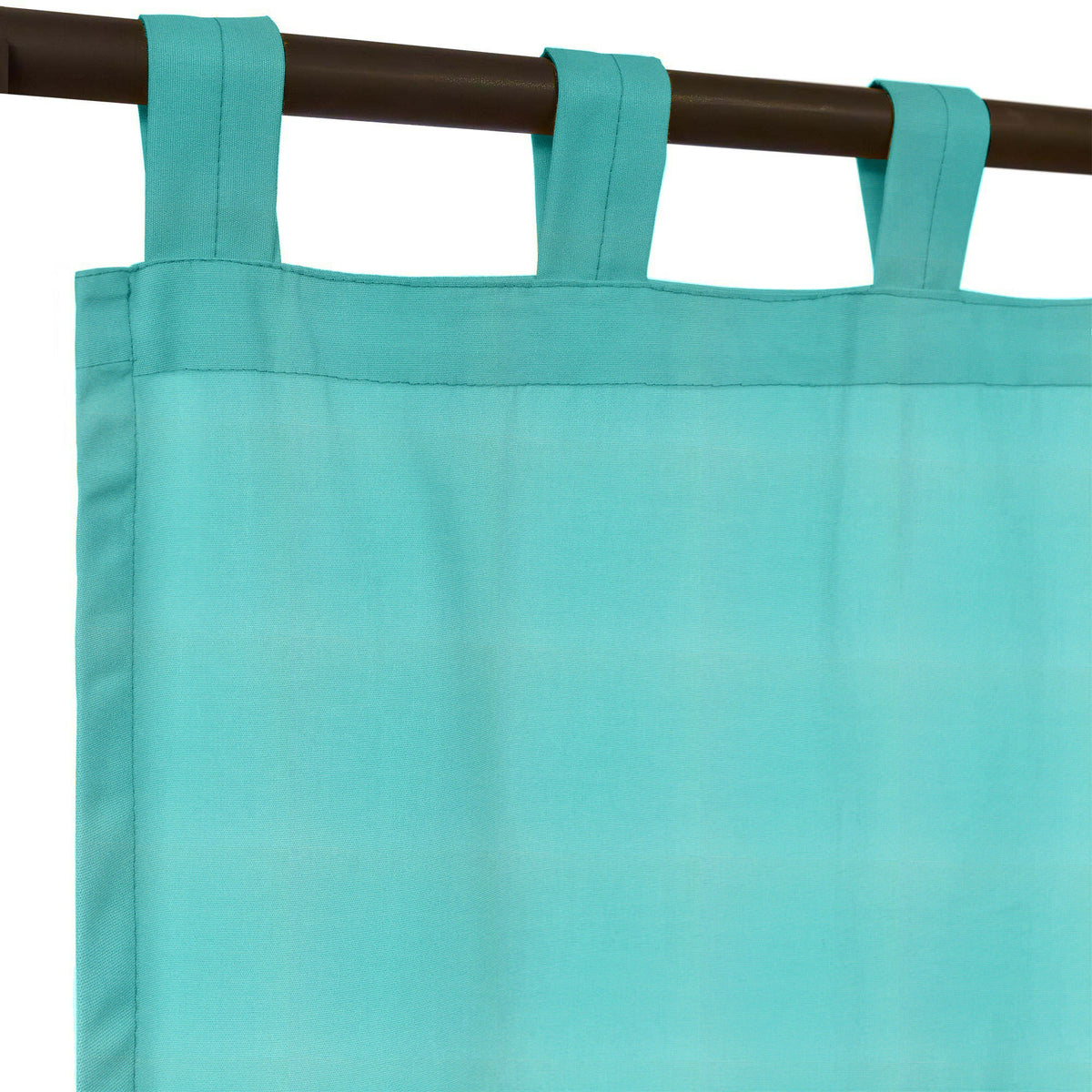 Sunbrella Canvas Aruba Curtain - Image 6 | ZIPCushions - view 5