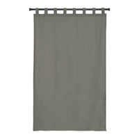 Sunbrella Canvas Charcoal Curtain