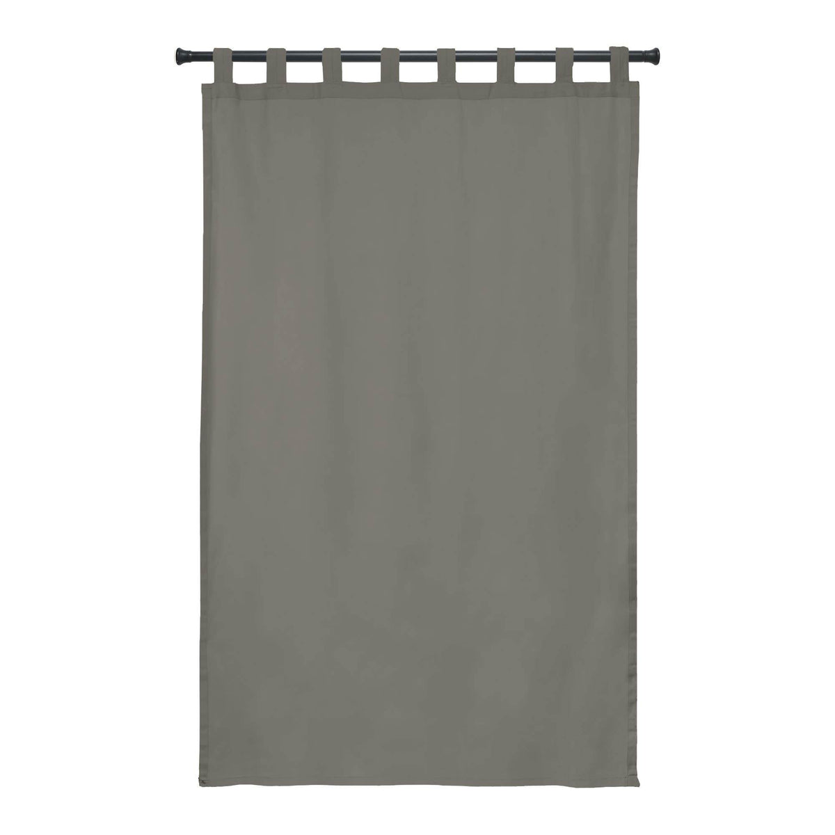 Sunbrella® Canvas Charcoal Curtain