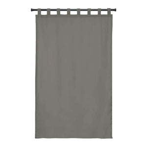 Sunbrella® Canvas Charcoal Curtain