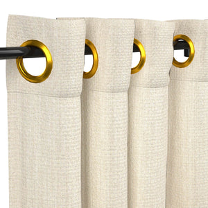 Sunbrella® Cast Pumice Curtain