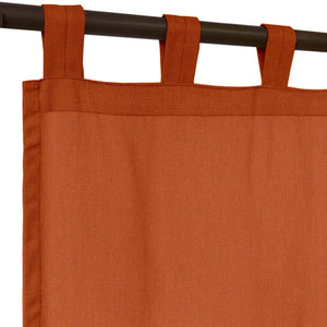 Sunbrella® Canvas Rust Curtain