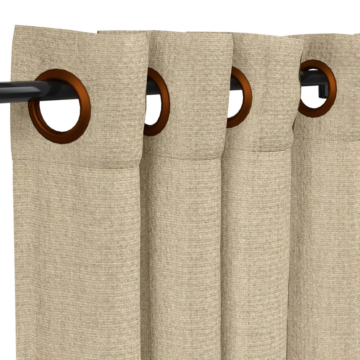Sunbrella Heritage Ashe Curtain - Image 12 | ZIPCushions - view 12