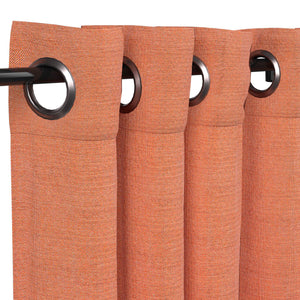 Sunbrella® Cast Coral Curtain