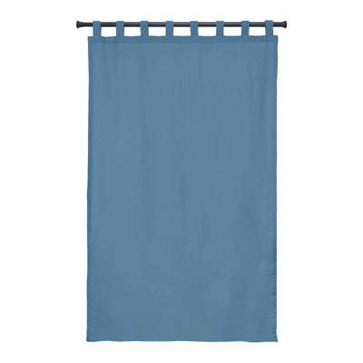 Sunbrella Canvas Sapphire Blue Curtain - alternate view