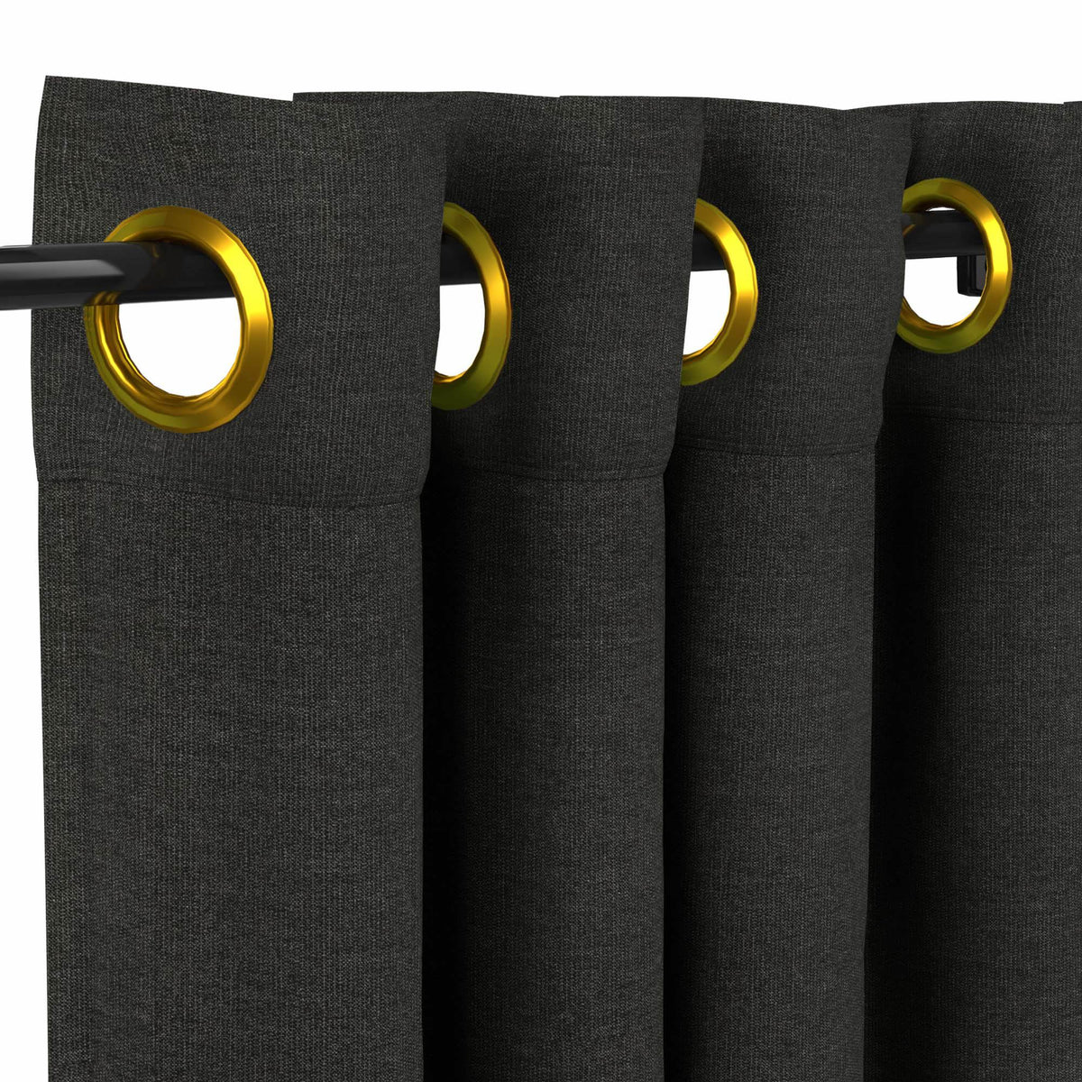 Sunbrella® Spectrum Carbon Curtain