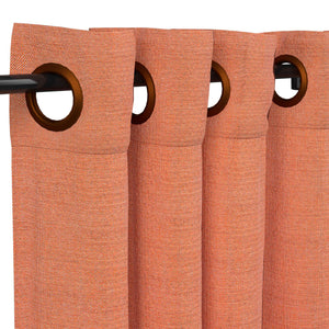 Sunbrella® Cast Coral Curtain