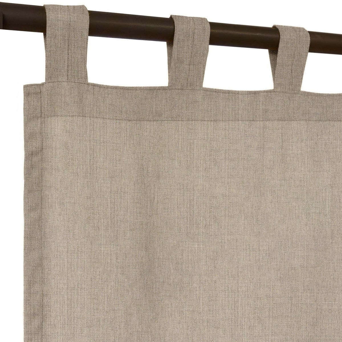 Sunbrella® Cast Ash Curtain