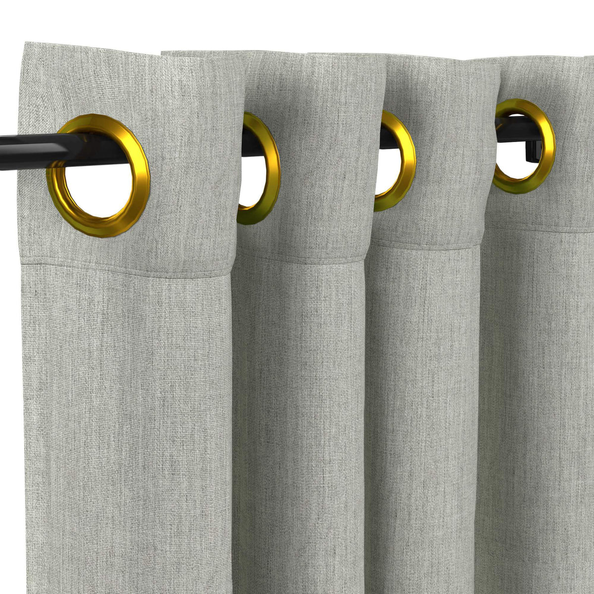 Sunbrella® Canvas Granite Curtain