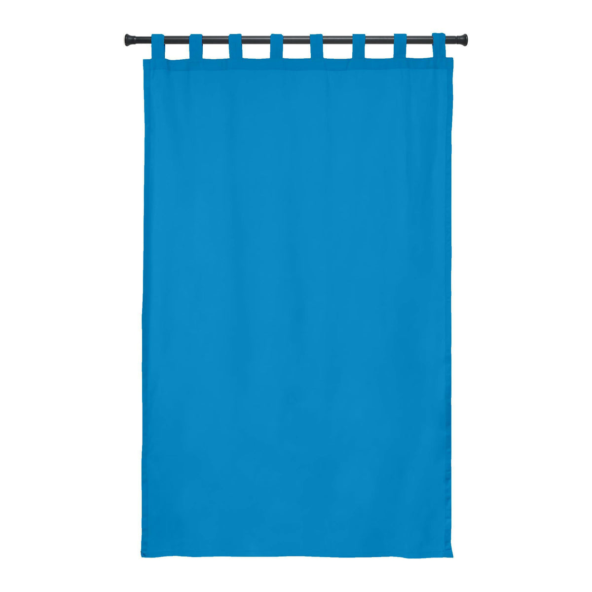 Sunbrella® Canvas Pacific Blue Curtain