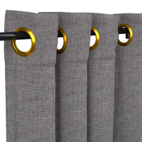 Sunbrella Cast Slate Curtain