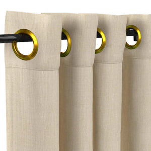 Sunbrella® Canvas Flax Curtain
