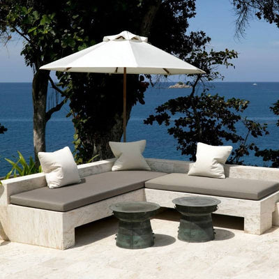 Concrete Bench Cushions - alternate view