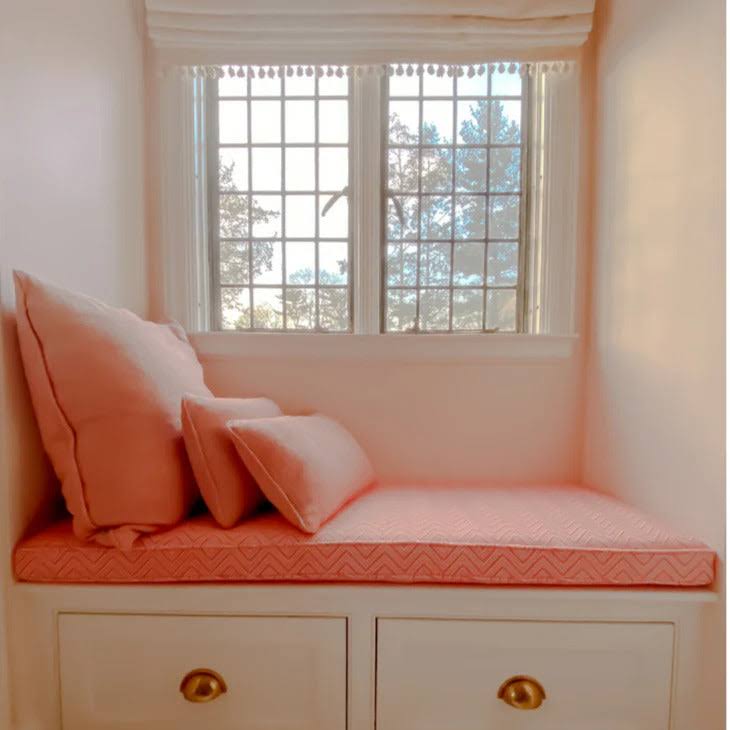 Custom Rectangle & Square Window Seat Cushions