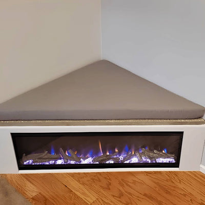 Triangle 90-degree Custom Cushions - alternate view