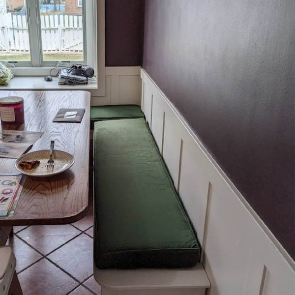 Custom Dining Bench Cushions - Hover Image