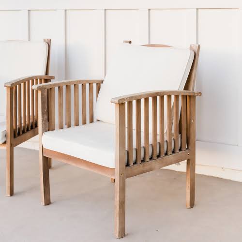 Custom Seat and Back Chair Cushions: ZIPCushions