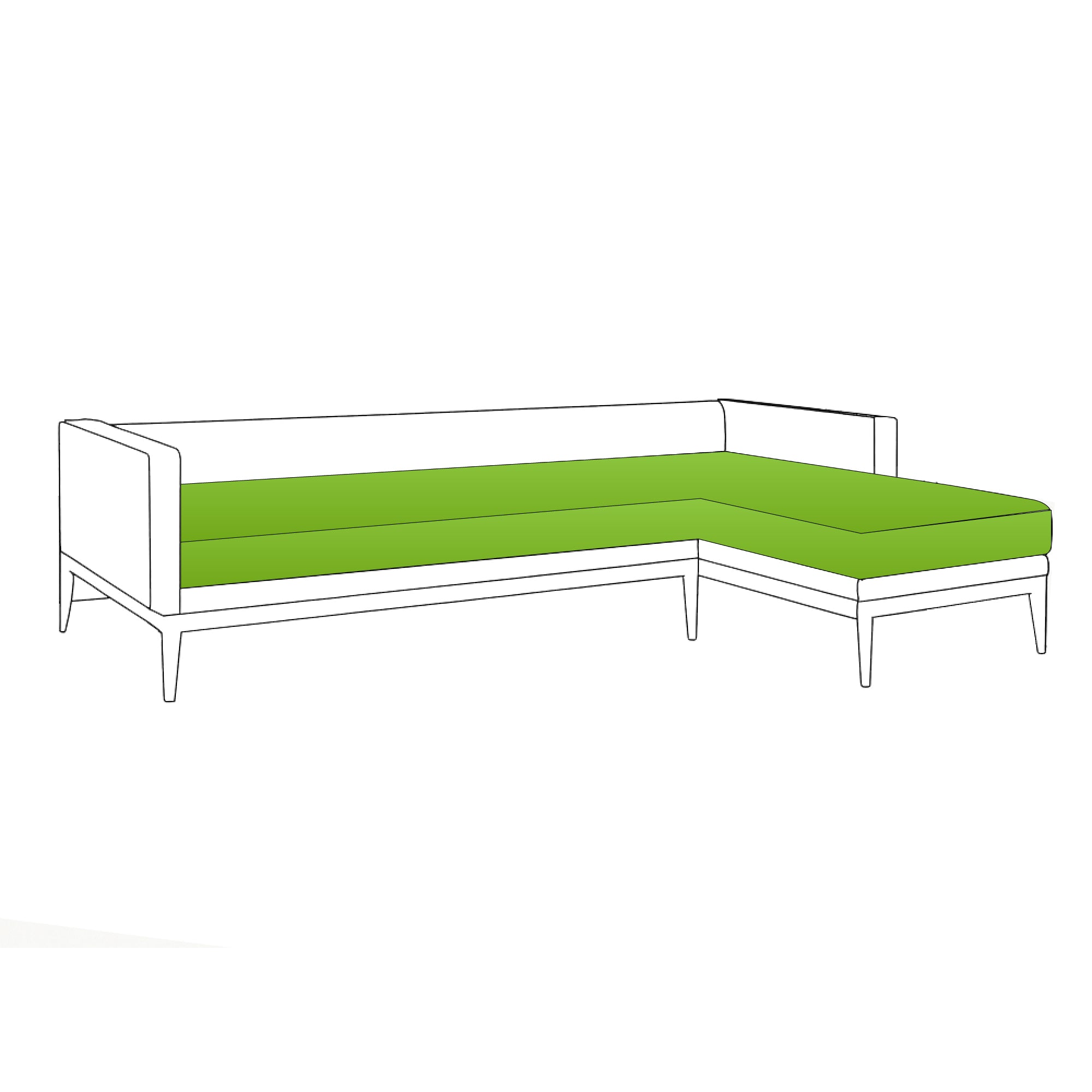 L Shape Sofa Cushions | ZIPCushions