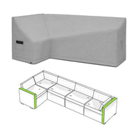 Custom L Shape Couch Covers - Style 7