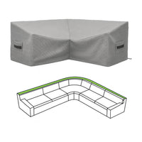 Custom L Shape Curved Couch Covers