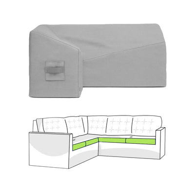 Custom L Shape Couch Covers - Style 1