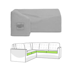 Custom L Shape Couch Covers - Style 1