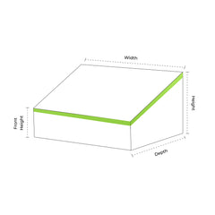 Custom Wedge Shaped Covers