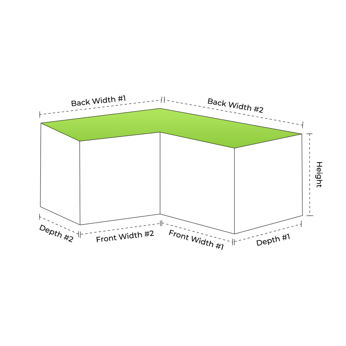 Custom L Shape Covers